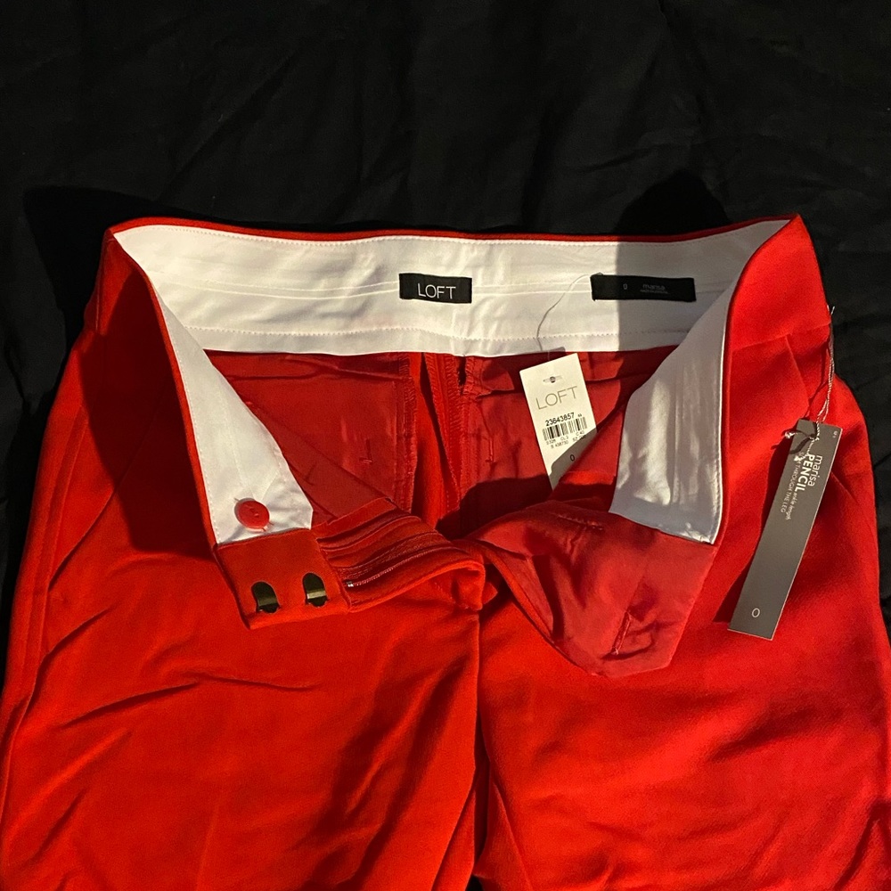 NEW LOFT pencil pants